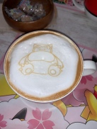Snorlax latte